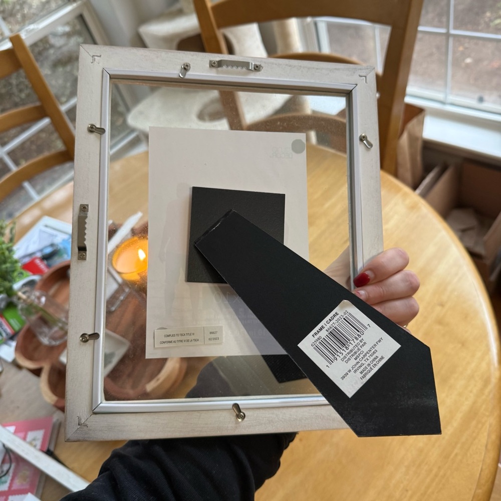 Studio Decor Rustic White Picture Frame - Picture 4 of 4